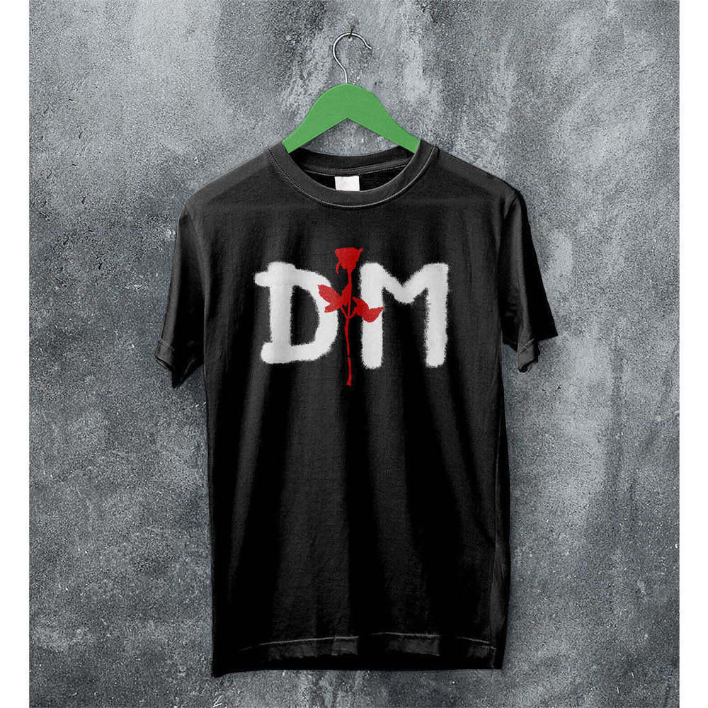 Depeche Mode Devotional Logo Electronic Music Graphic Album Fan T-Shirt